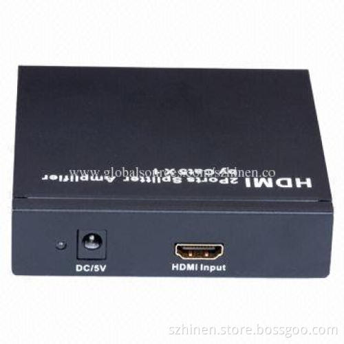 HDMI 2 Ports Splitter by Cat5 x 1, Supports HDCP